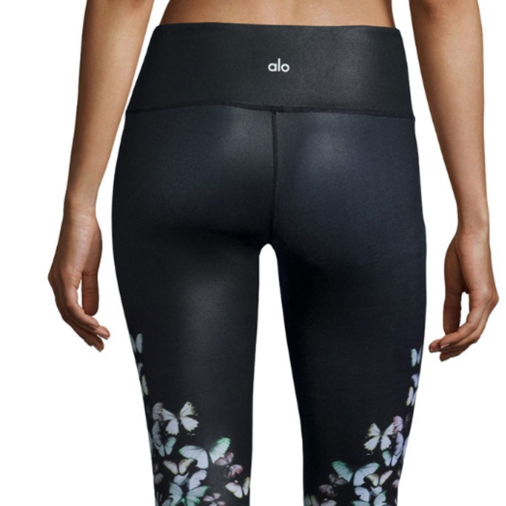 Gypset Goddess x Alo Airbrush Glossy Leggings - Picture 5 of 7